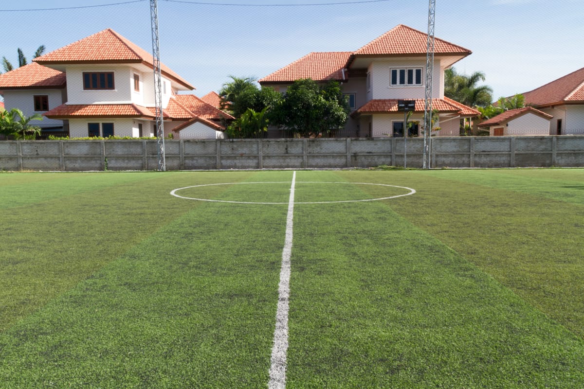 football pitch