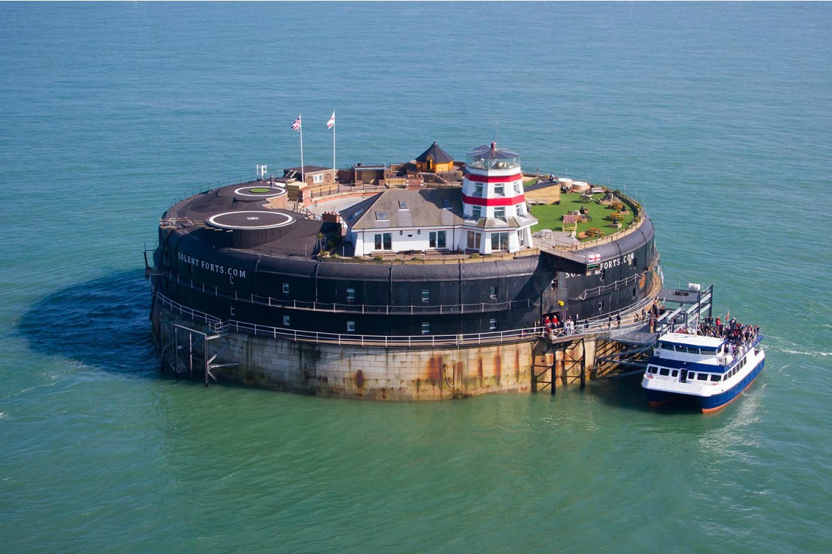 Solent Forts - No Mans Fort - exterior