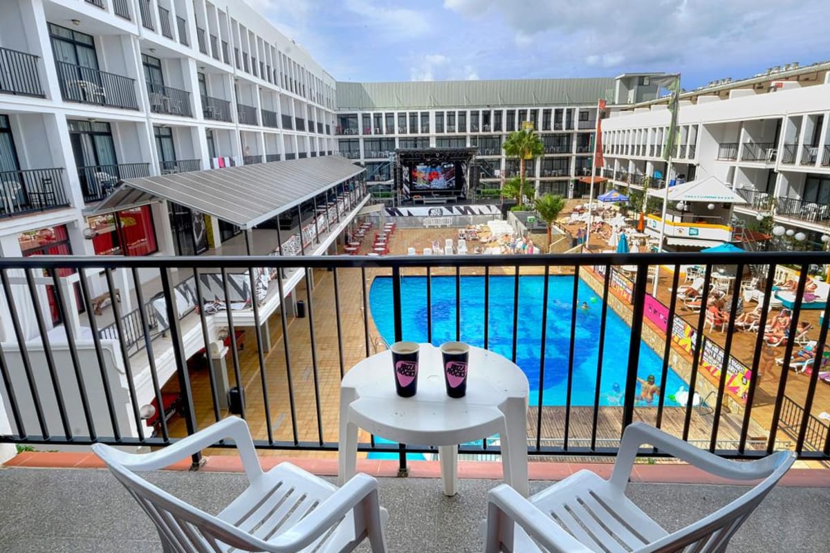 Ibiza Rocks Hotel - balcony view