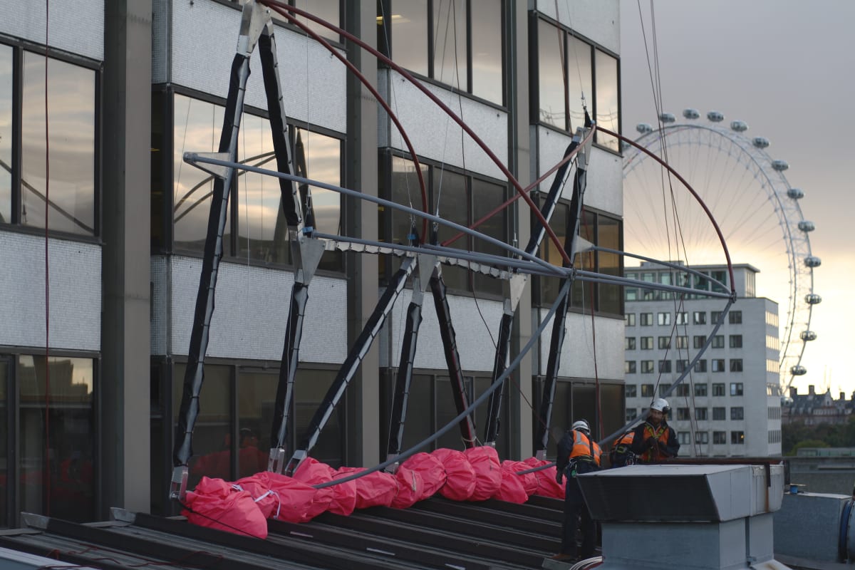 World Record Bra. Biggest, Largest & Very Pink Bra