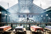 Tobacco Dock - terrace area