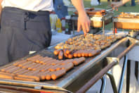 Sausages chicken skewers on the grill_BBQ_Masterclass_Andy Annatt BBQ Crackerjack_Chillisauce