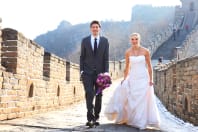 Wedding on the Great Wall of China