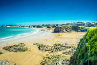 An image of Fistral beach in Newquay