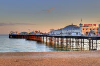 Brighton pier on a summer day