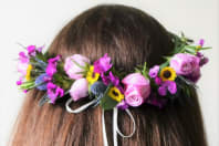 Flower Crown Workshop At Your Accommodation