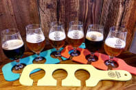 Beer tasting flights