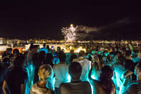 Rio Ibiza evening fireworks