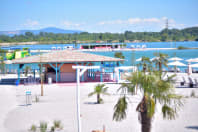 Lake Lupa Premium Beach view of resort