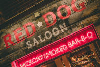 Red Dog Saloon - Liverpool branding