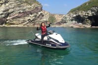 HEN ON JET SKI