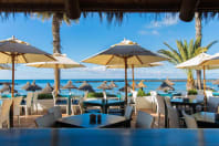 Mediterranean Palace Hotel beachside bar