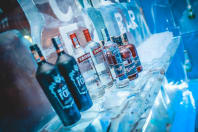 Ice Bar Entry drinks selection