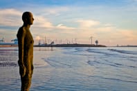 Seaside Art Antony Gormley