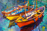 Seaside Art Boats