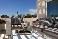 Alanda Hotel Marbella balcony drinks