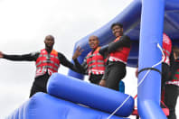 Aqua Park Cardiff stags