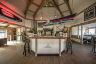 Amstel Boathouse interior bar