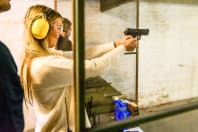 Budapest shooting range hen flip