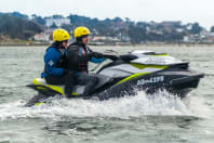 Jetski Safari Salterns Marina Stag HenGroup Bournemouth FAM Trip CHILLISAUCE