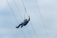 Zip Wire Hen Stag Group Bournemouth FAM Trip CHILLISAUCE