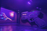 Indoor Karting Barcelona laser tag