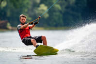 man Wake Boarding