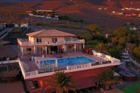 La Cascada Villa arial view