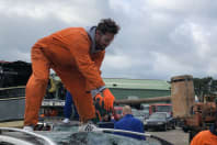 Chillisauce team car smash