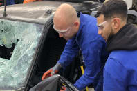 Chillisauce team car smash