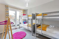 Brighton's Best BIG House 2 - Bedroom 2 - 2 Sets Single Bunkbeds
