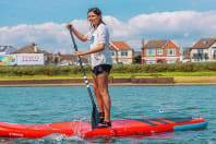 paddleboarding