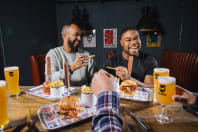 burger and beers