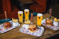 burger and beers