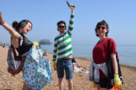 Silent Disco Beach Clean