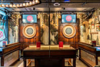 Fight Club Darts - Bloomsbury Enclosure bar interior