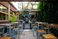 St Christophers Inn Amsterdam - Belushis outdoor terrace area
