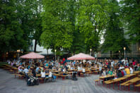 Berlin beer garden