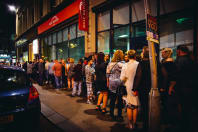 Queuing Outside, Club Tropicana & Vogue - Glasgow