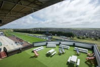 brighton racecourse - patio area