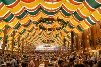Inside beer tent - Oktoberfest