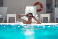 Stag at a Spa