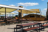 Blockbrau Brewery Hamburg CHILLISAUCE - Outdoor Terrace