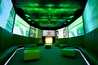 Heineken Experience - Interior of factory lounge area