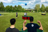 Giant beer pong Prague