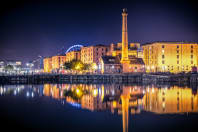 Liverpool centre Albert Docks