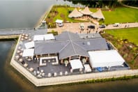 Amber Lakes Tipis Event Above View