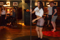 Pole Dancing Lessons Hen Brighton  - CHILLISAUCE