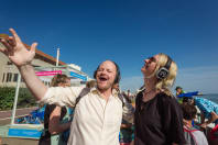 Silent Disco Beach Clean