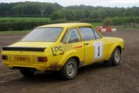 Ford escort rally car for rally driving
